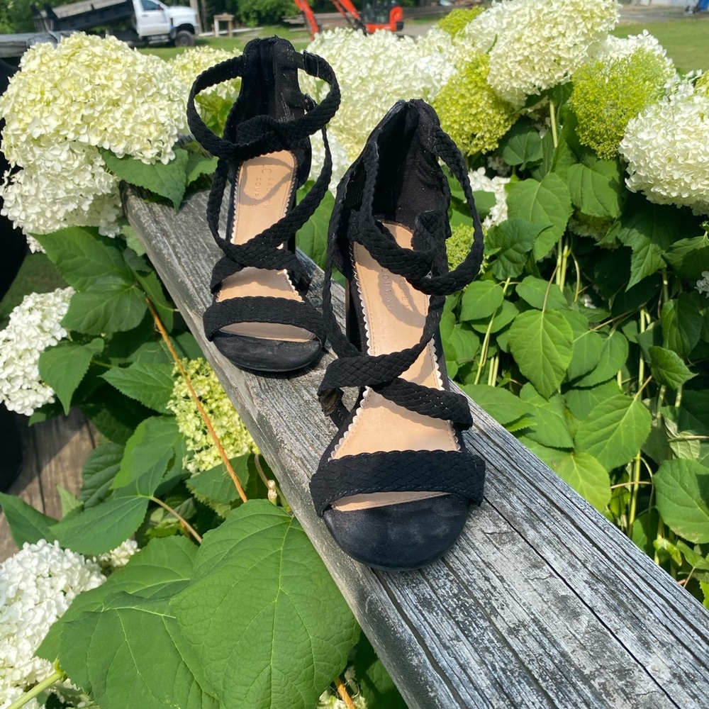 LC strapped heels